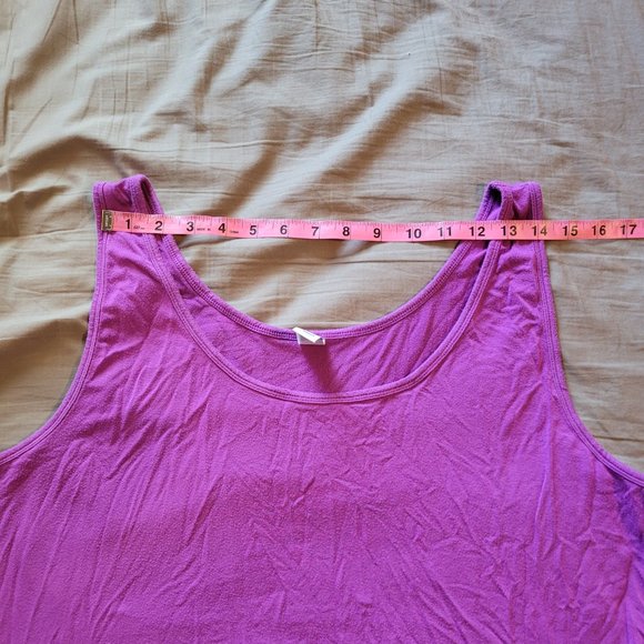 XXL Old Navy Purple A-Line Swing Dress - Picture 6 of 8